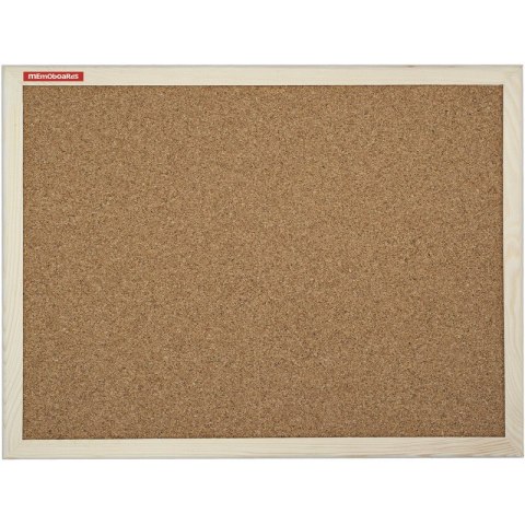 Tablica korkowa MemoBe 60x40cm rama drewniana MemoBe
