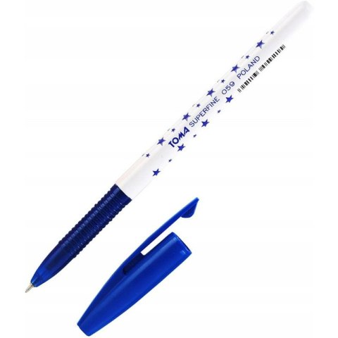 Długopis Toma Superfine 059 0.5mm czerwony Toma
