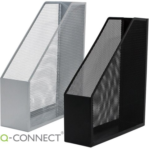 Pojemnik na dokumenty Q-Connect metalowy srebrny Q-CONNECT Pojemnik na dokumenty Q-Connect metalowy srebrny Q-CONNECT