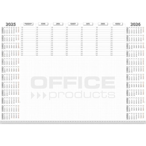 Biuwar na biurko Office Products 594x420mm 2025/2026 Office Products