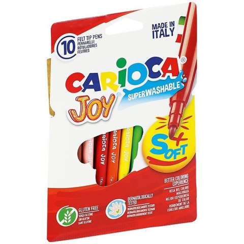 Flamastry Carioca Joy 10 kolorów CARIOCA Flamastry Carioca Joy 10 kolorów CARIOCA