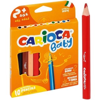 Kredki ołówkowe Carioca Baby 12 kolorów CARIOCA