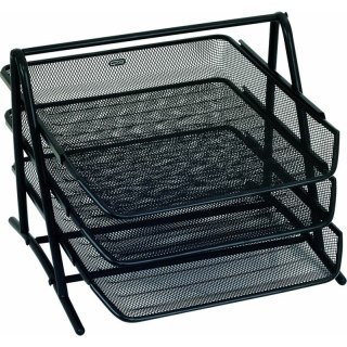 METALOWY ZESTAW 3 PÓŁEK CZARNY Grand