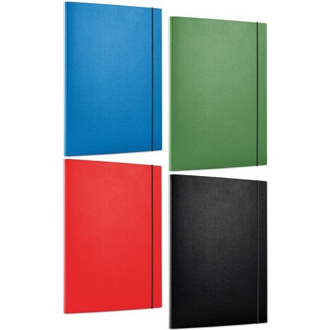 Teczka z gumkš OFFICE PRODUCTS, PP, A4/15, 3-skrz. Office Products